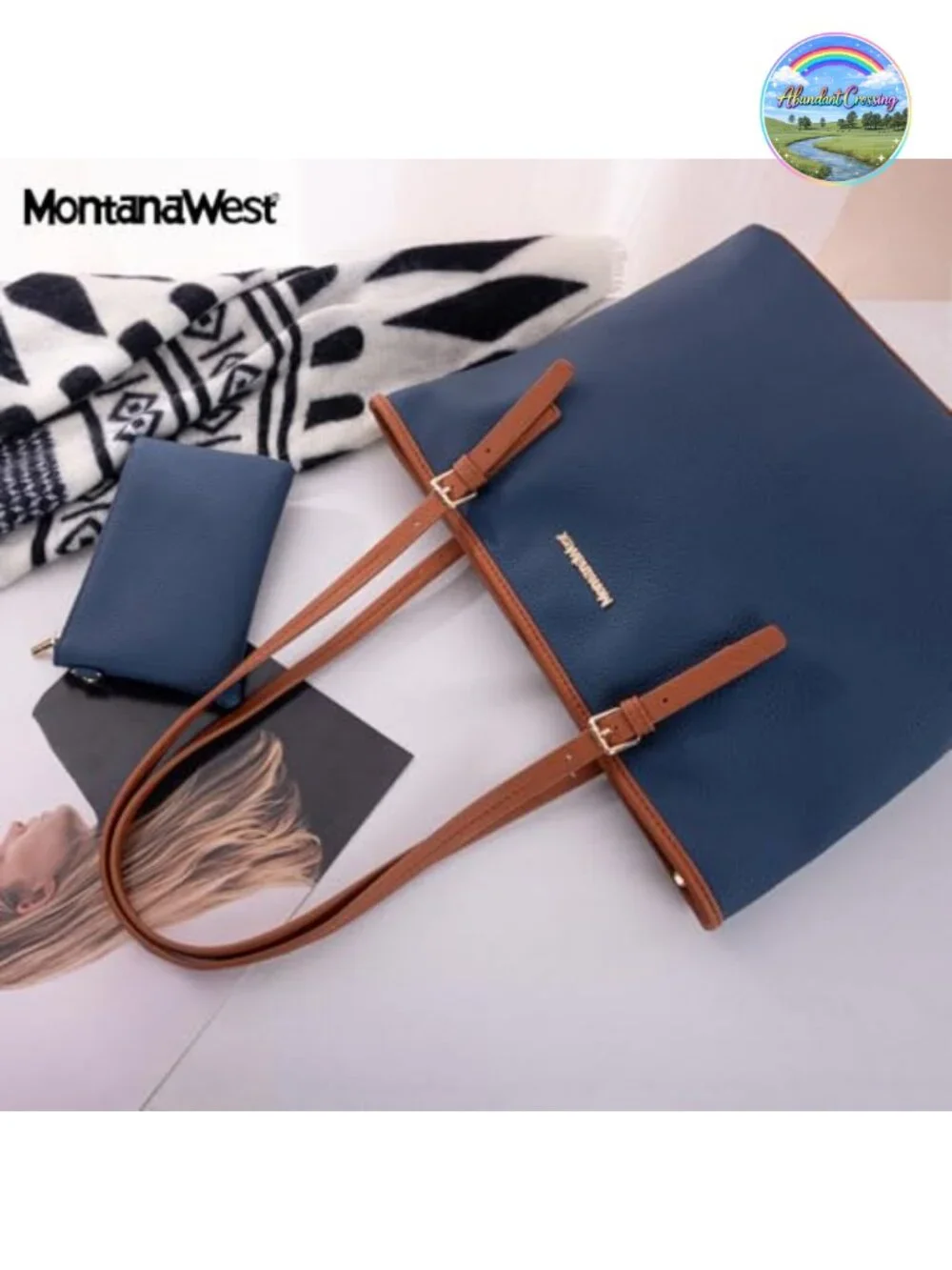 Montana West City Tote Bag Vegan Leather Satchel Work Handbag